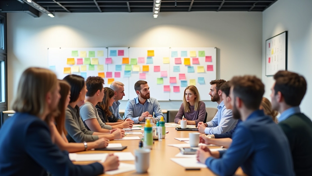 Brainstorm facilitation voor communicatieteam